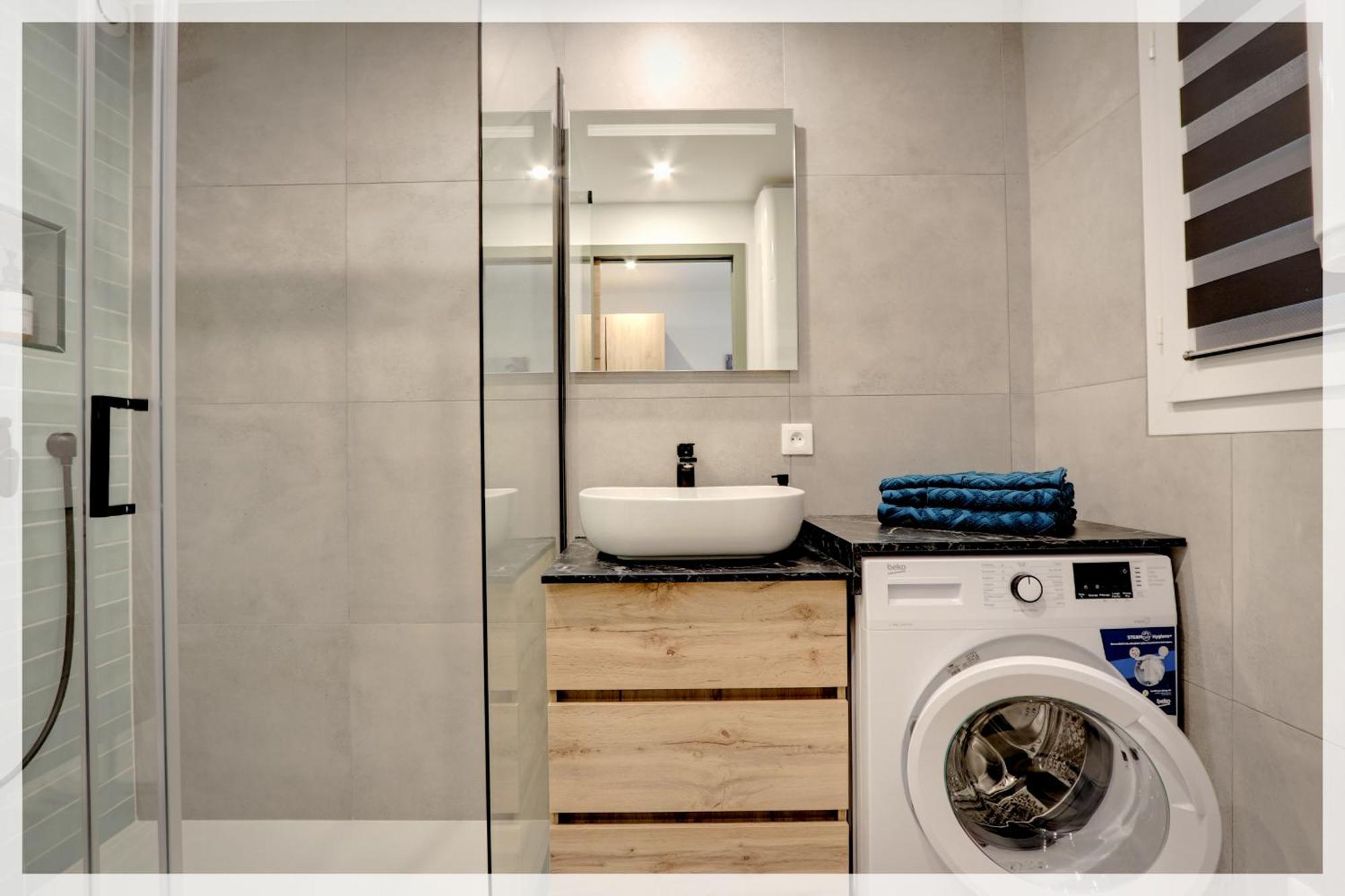 Appartement Cosy Climatise A 100M Des Plages Гассен Экстерьер фото