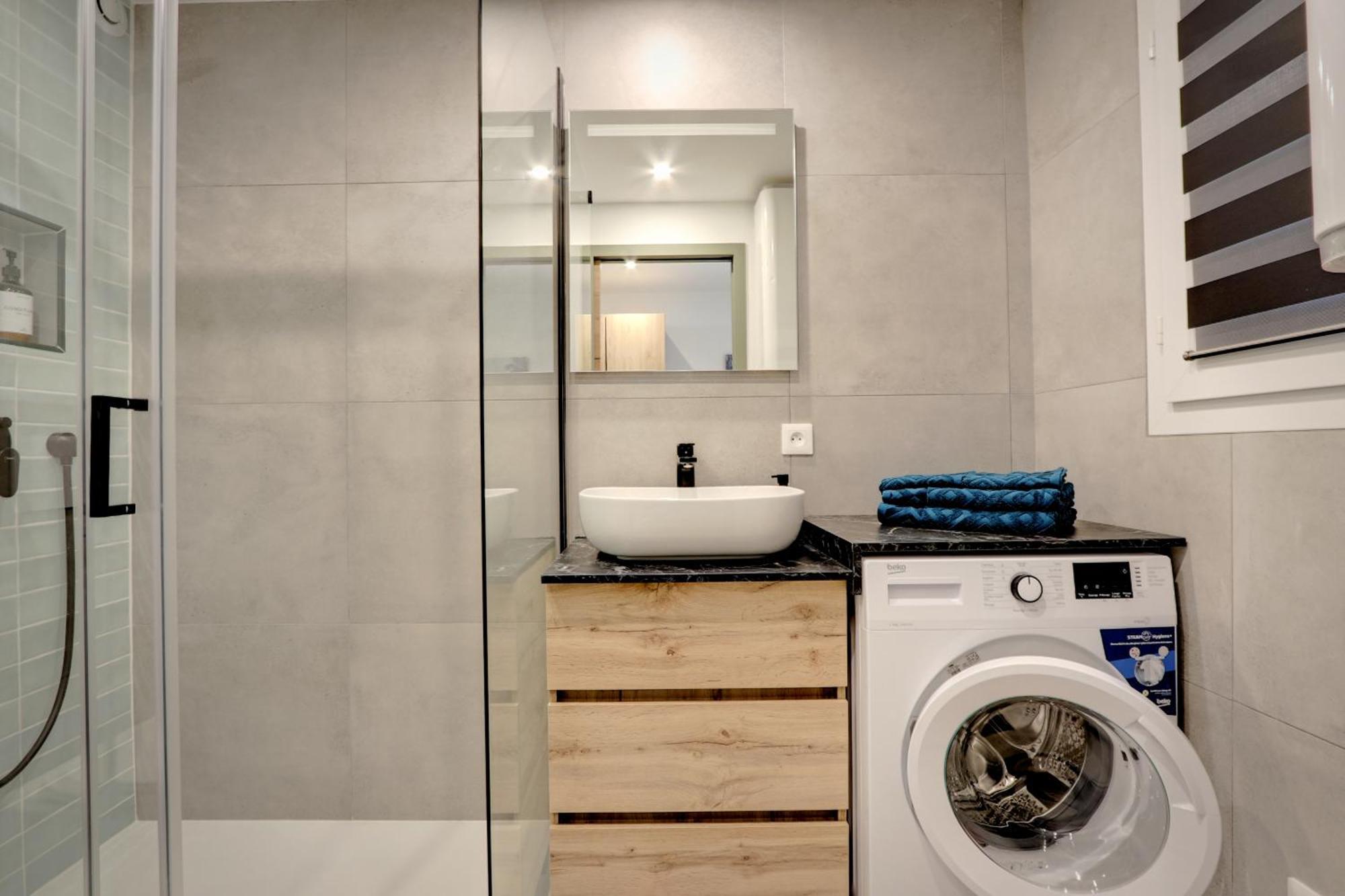 Appartement Cosy Climatise A 100M Des Plages Гассен Экстерьер фото