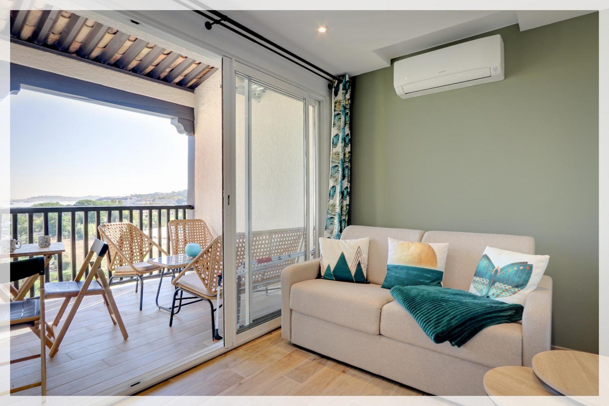 Appartement Cosy Climatise A 100M Des Plages Гассен Экстерьер фото