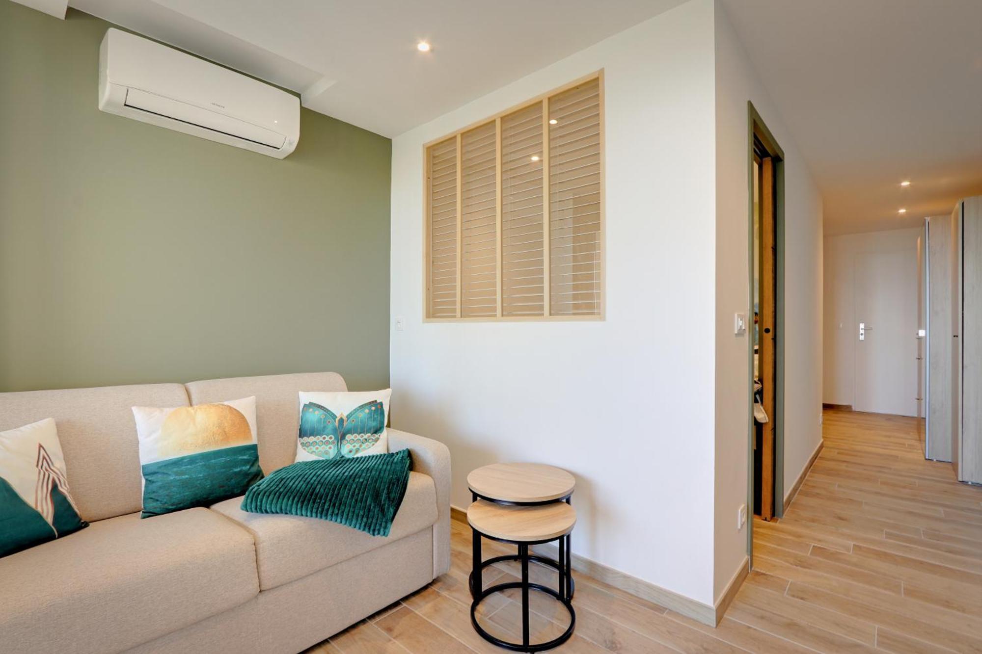 Appartement Cosy Climatise A 100M Des Plages Гассен Экстерьер фото