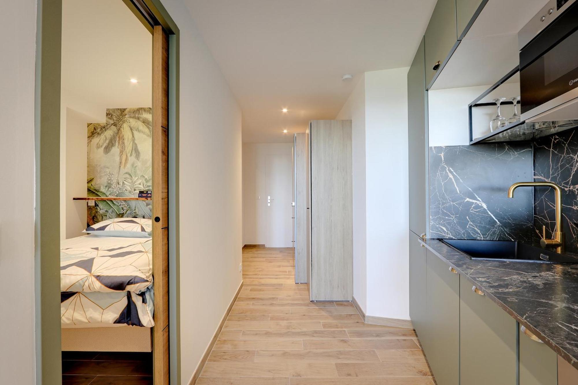 Appartement Cosy Climatise A 100M Des Plages Гассен Экстерьер фото